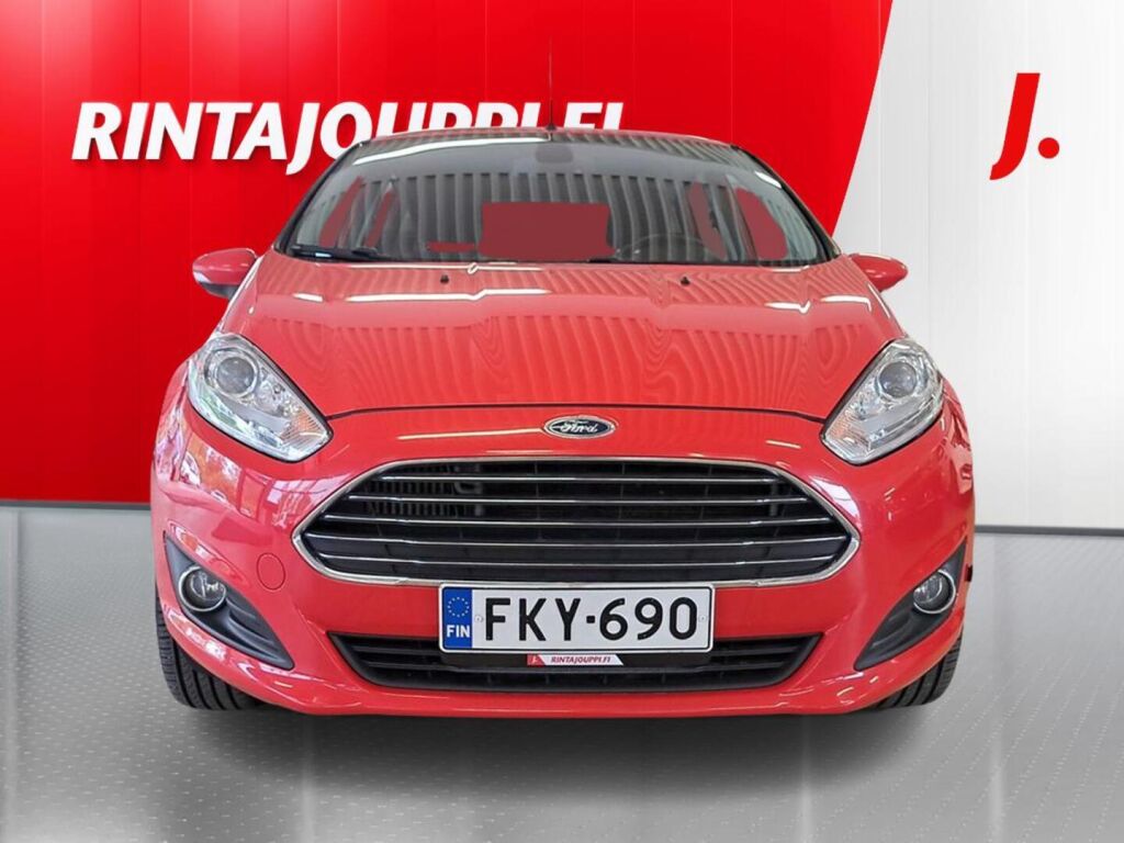 Ford Fiesta 2013 Punainen