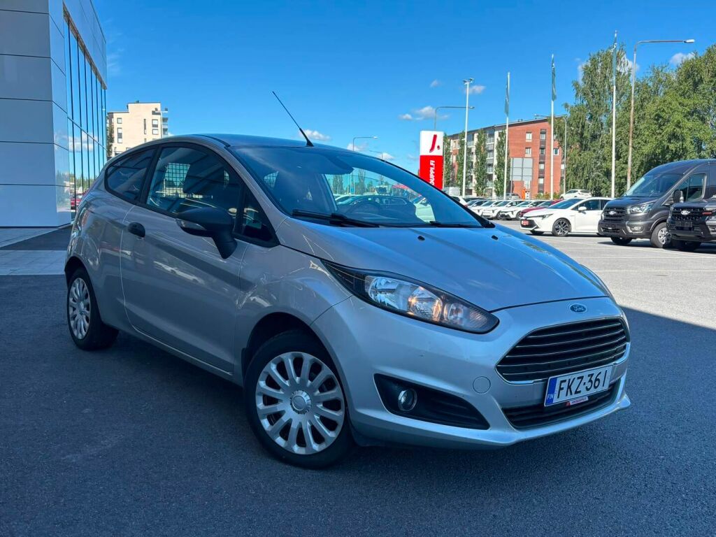 Ford Fiesta Van 2013 Harmaa
