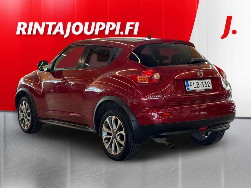 Nissan Juke 2013 Punainen