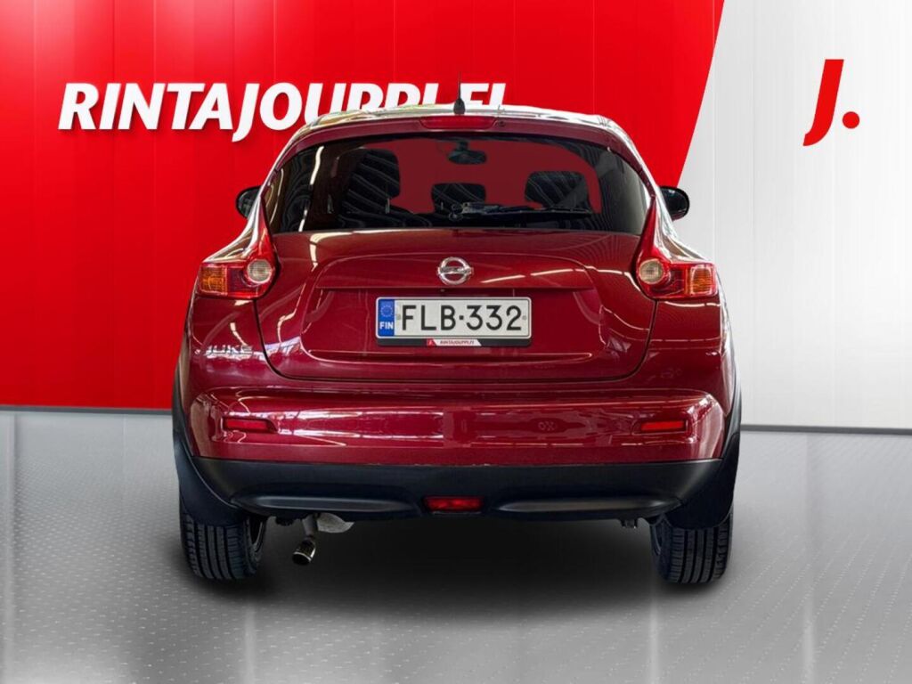 Nissan Juke 2013 Punainen