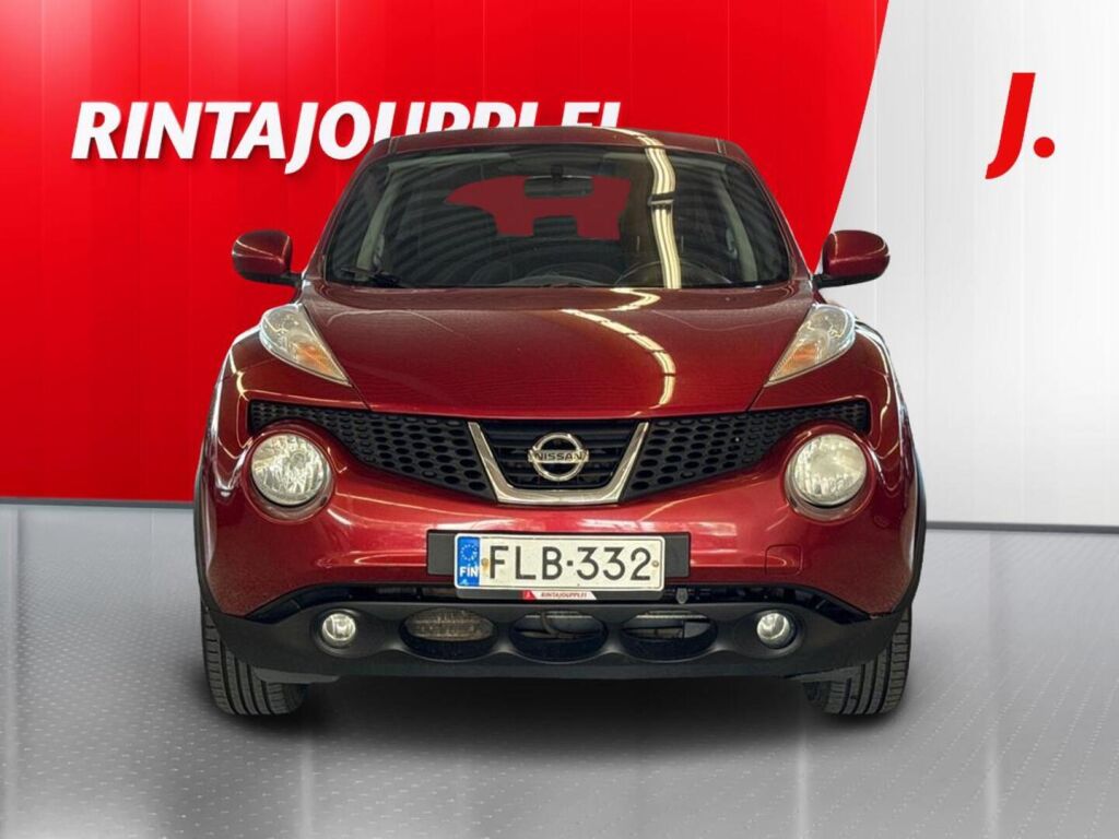 Nissan Juke 2013 Punainen