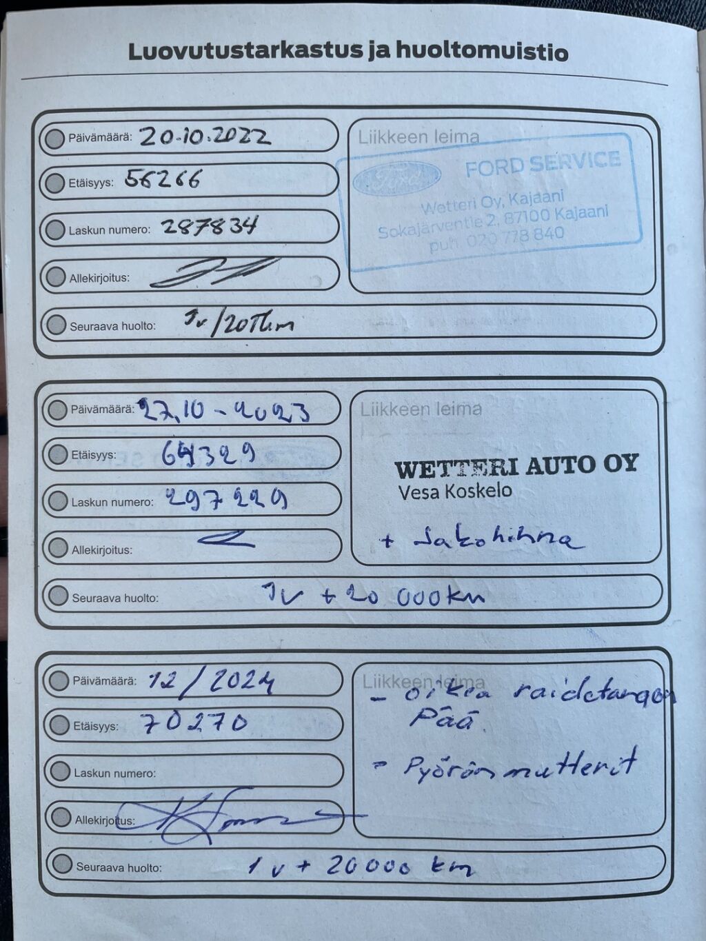 Ford Fiesta 2013 Sininen