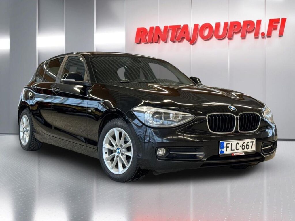 BMW 116 2013 Musta