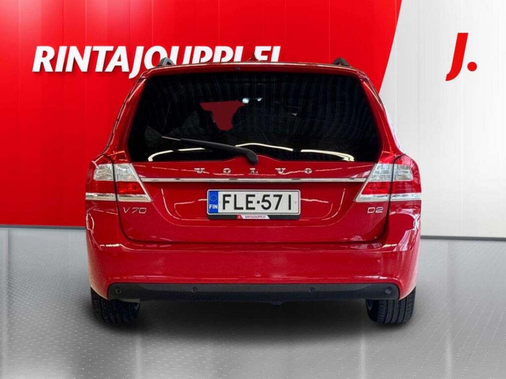 Volvo V70 2013 Punainen