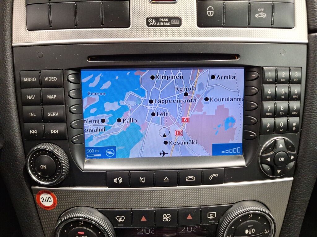 Mercedes-Benz CLK 2007 Musta