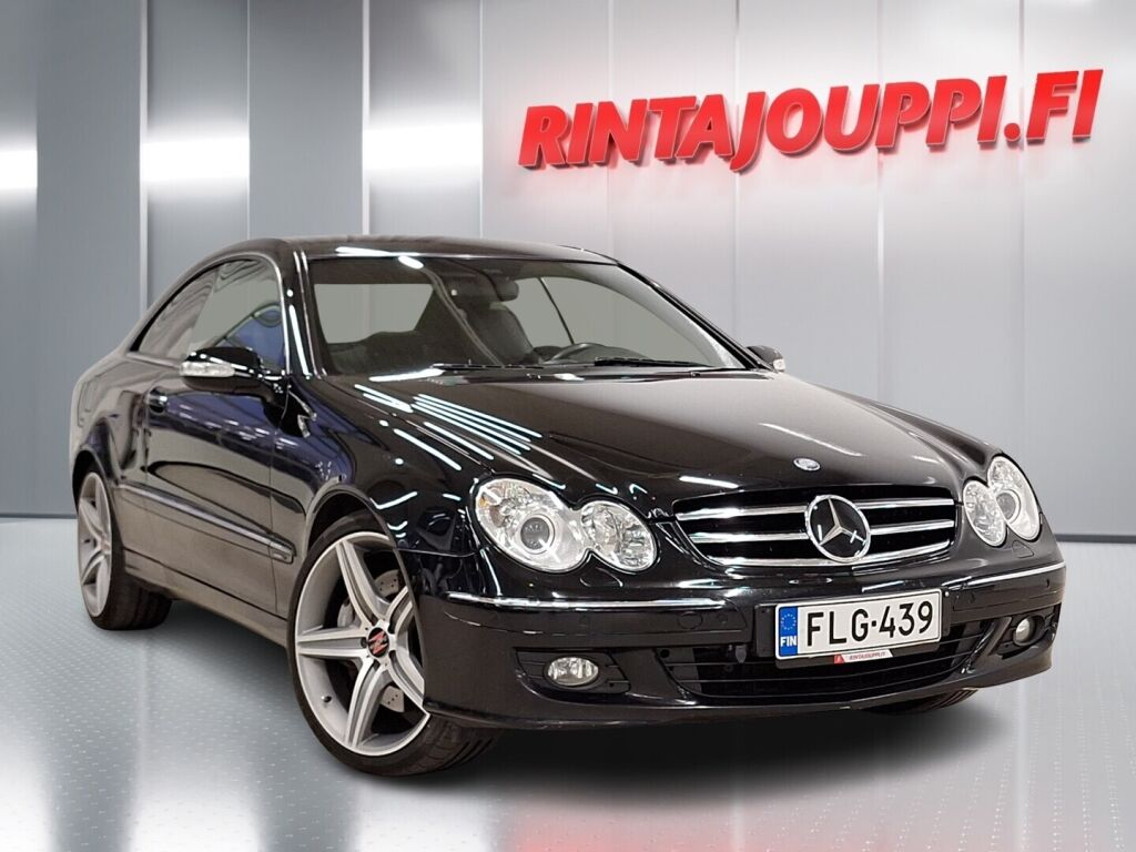 Mercedes-Benz CLK 2007 Musta
