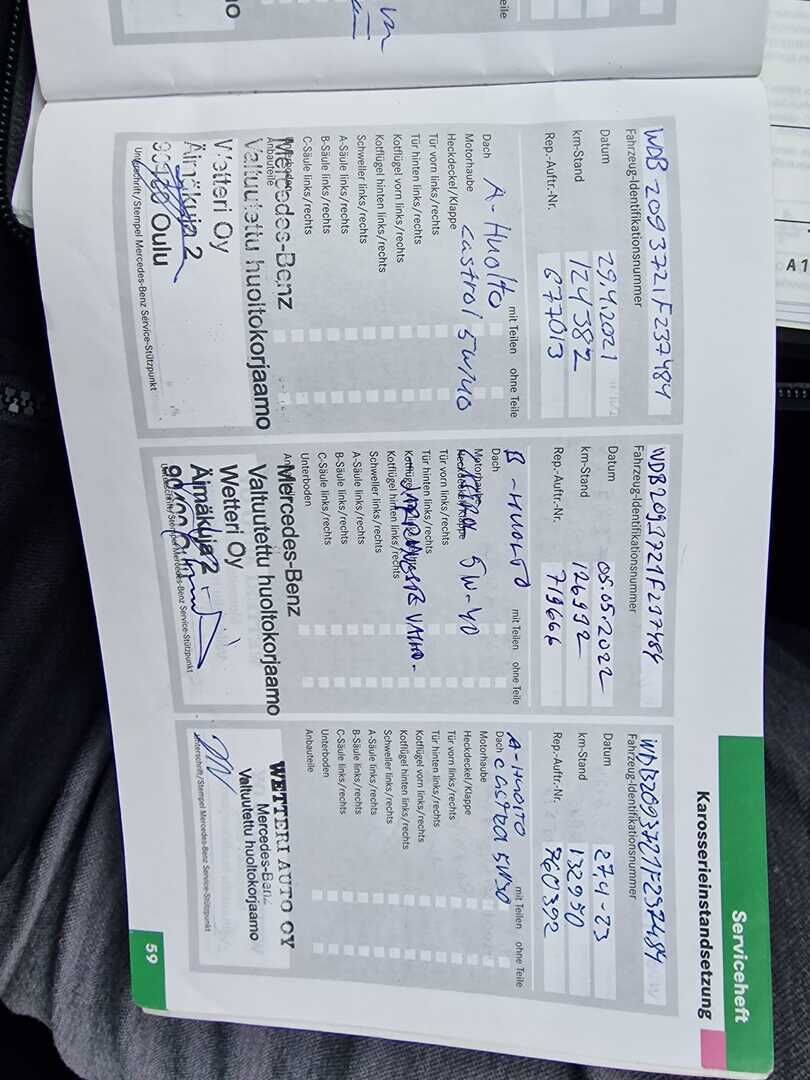 Mercedes-Benz CLK 2007 Musta