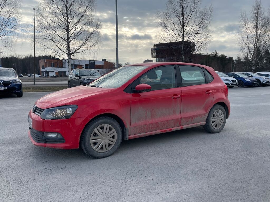 Volkswagen Polo 2014 Punainen