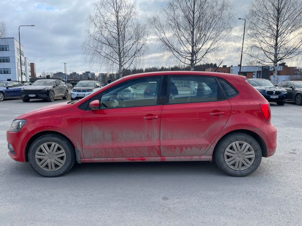 Volkswagen Polo 2014 Punainen