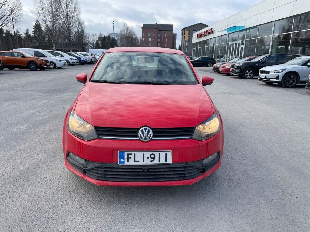 Volkswagen Polo 2014 Punainen