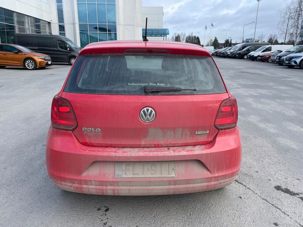 Volkswagen Polo 2014 Punainen