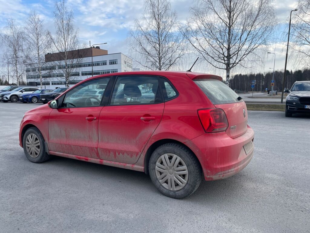 Volkswagen Polo 2014 Punainen