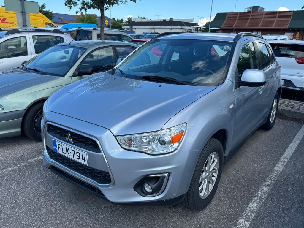 Mitsubishi ASX 2014 Harmaa