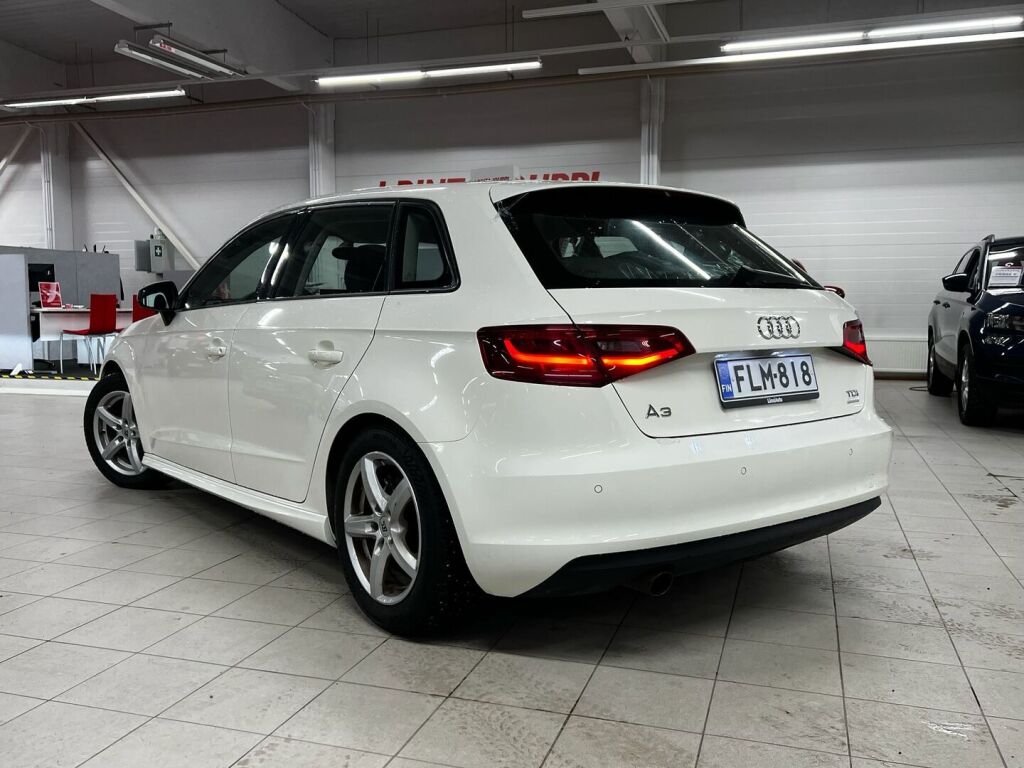 Audi A3 2014 Valkoinen