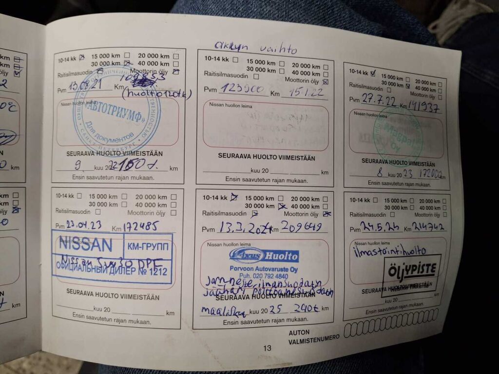 Nissan X-Trail 2015 Sininen