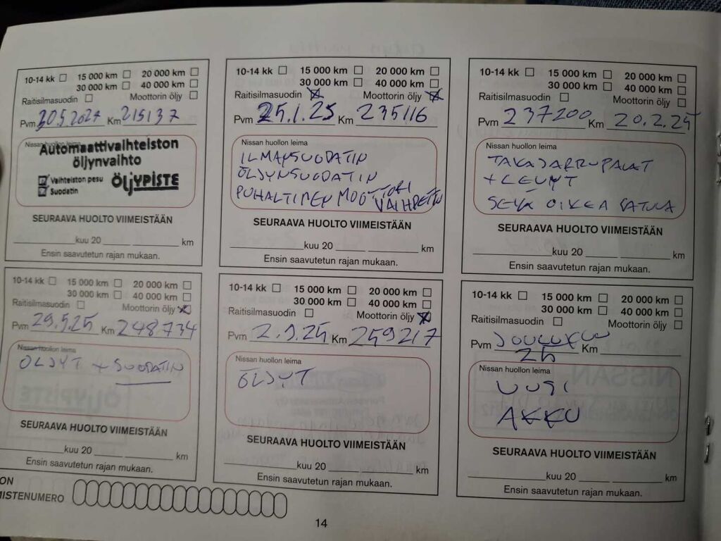 Nissan X-Trail 2015 Sininen