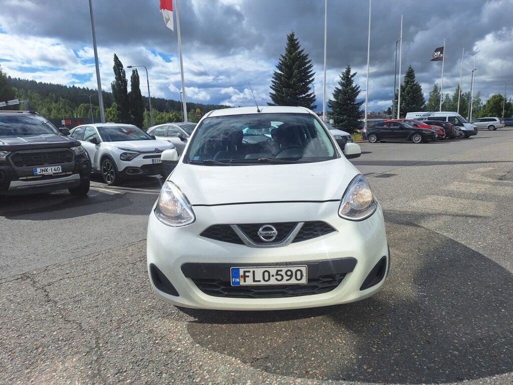 Nissan Micra 2015 Valkoinen