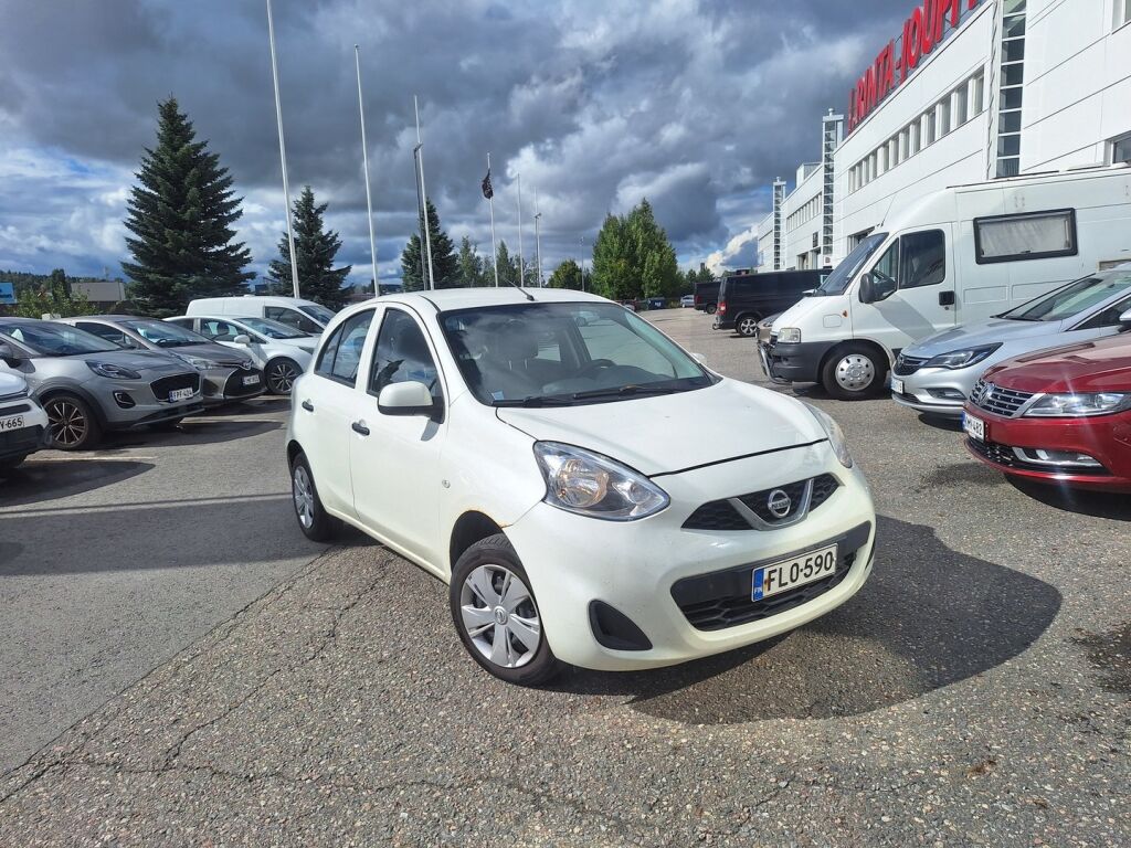 Nissan Micra 2015 Valkoinen