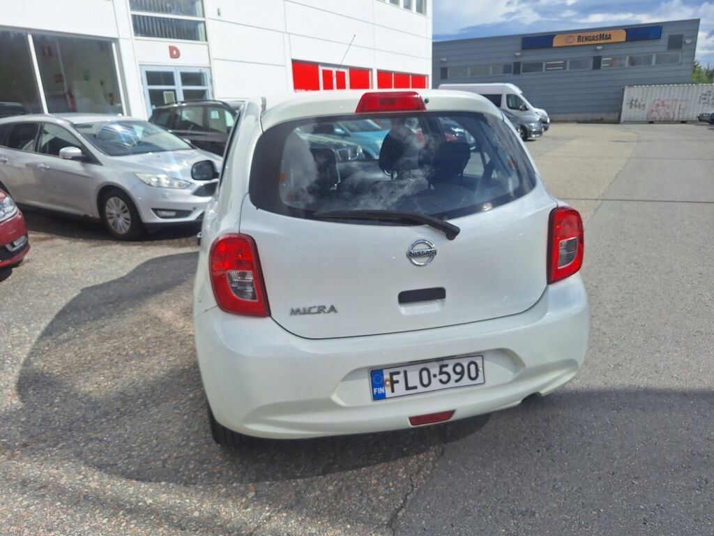 Nissan Micra 2015 Valkoinen
