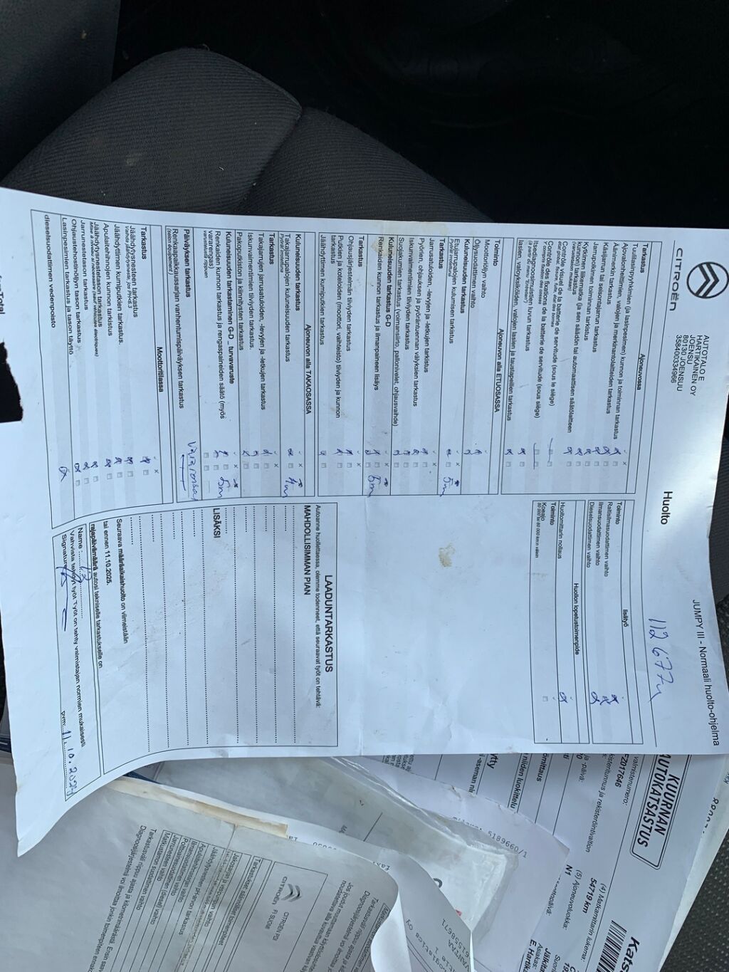 Citroen Jumpy 2015 Valkoinen