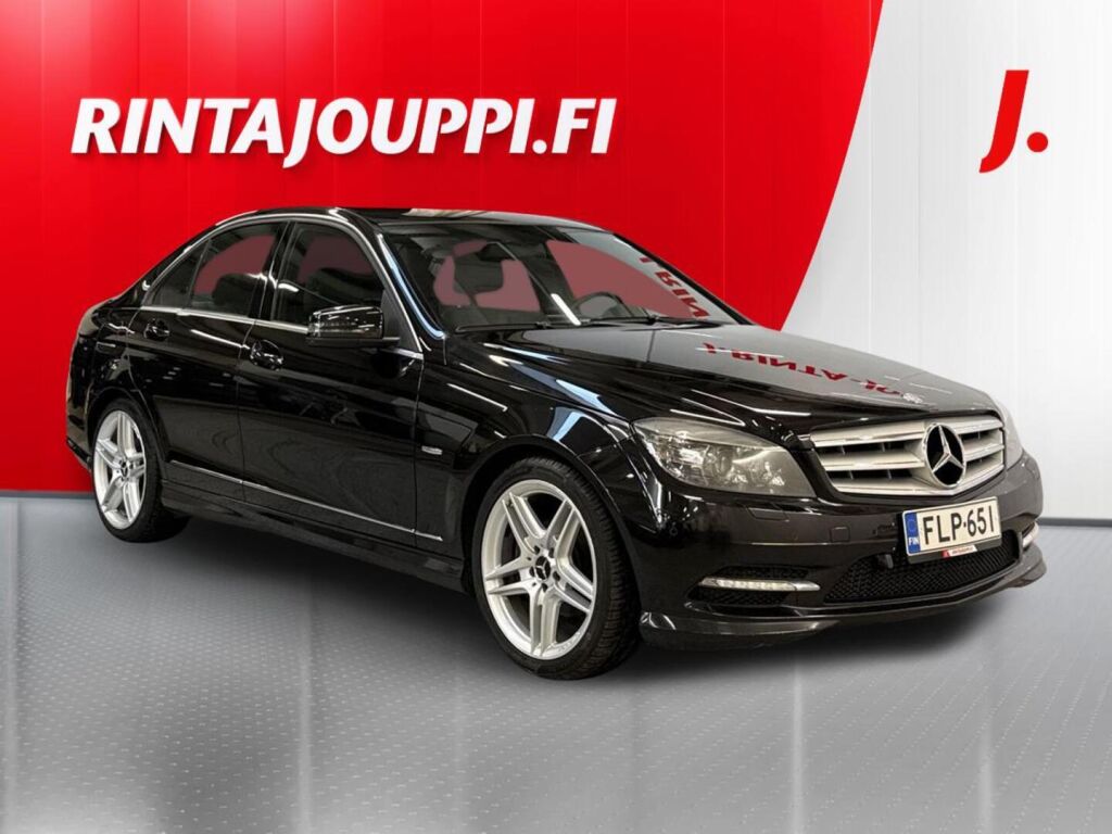 Mercedes-Benz C 2010 Musta