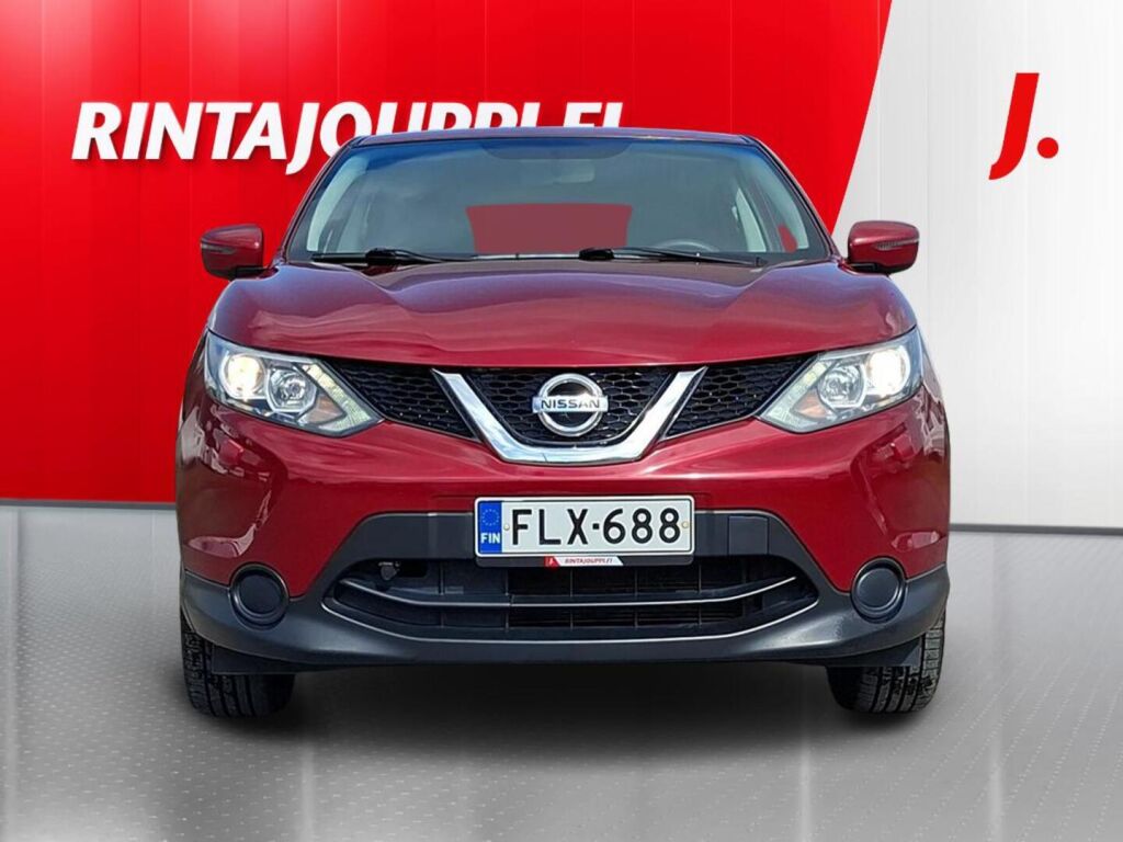 Nissan Qashqai 2016 Punainen