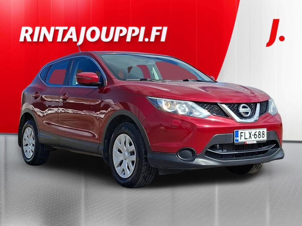 Nissan Qashqai 2016 Punainen
