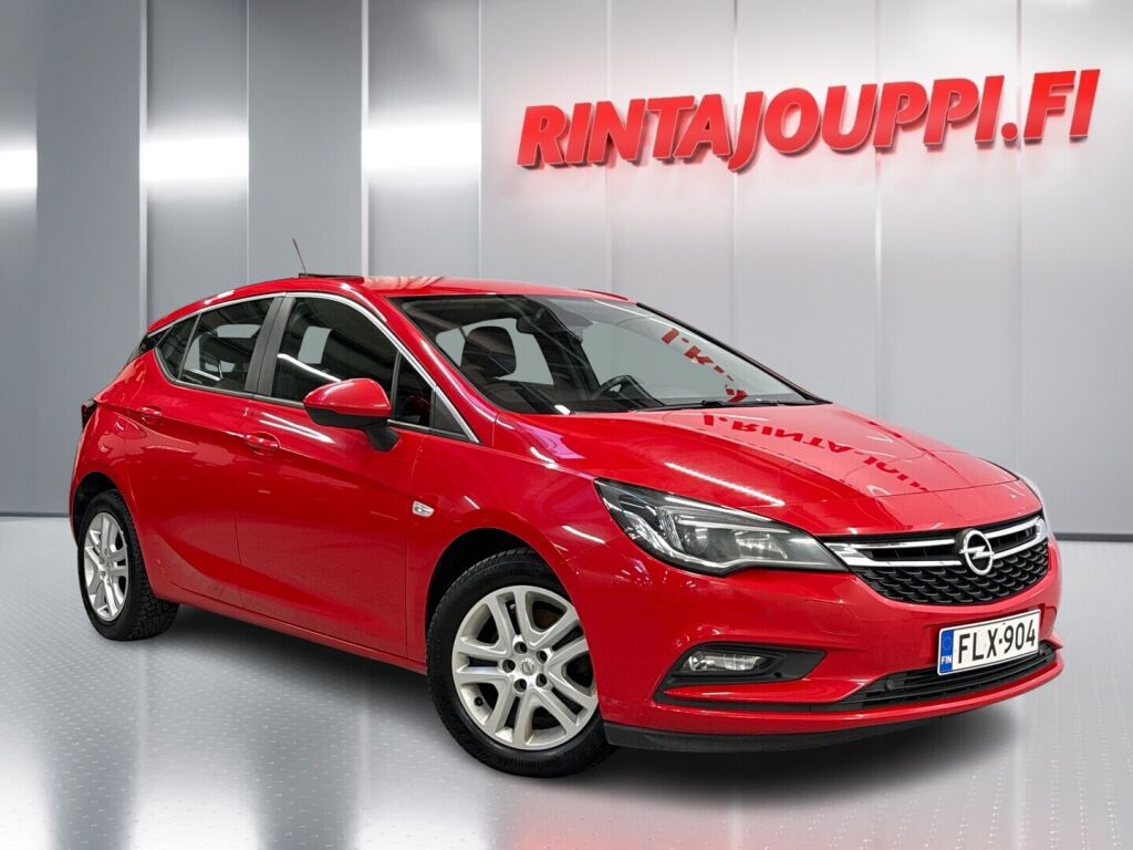 Opel Astra 2017 Punainen