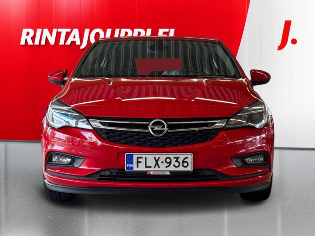 Opel Astra 2016 Punainen