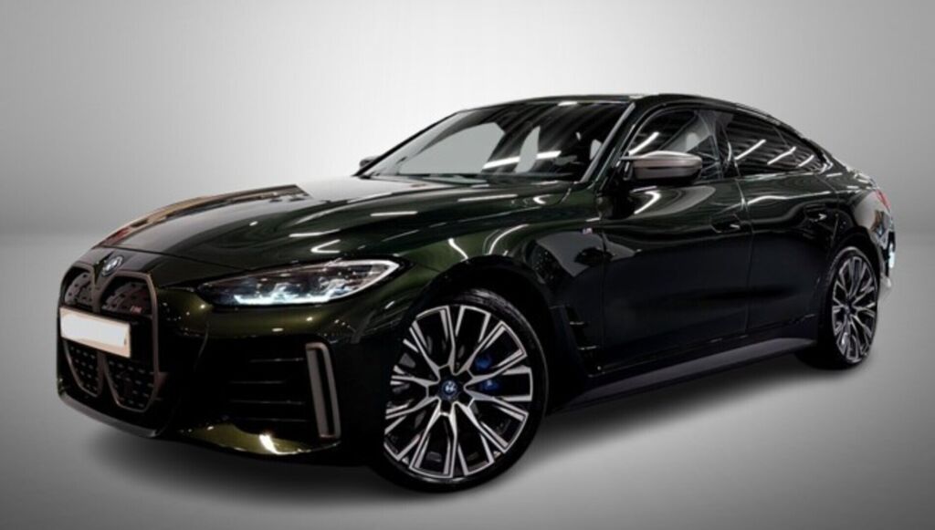 BMW I4 M50 2022 Vihreä