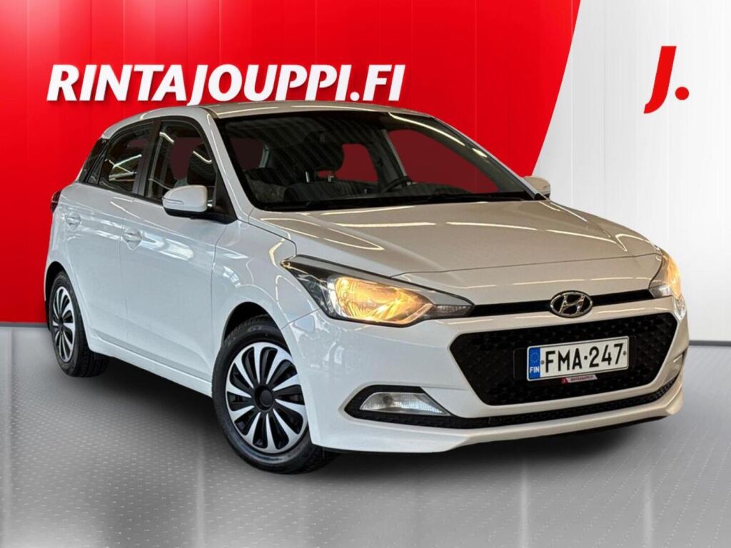 Hyundai i20 5d 2015 Valkoinen