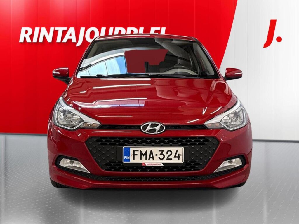 Hyundai i20 5d 2016 Punainen