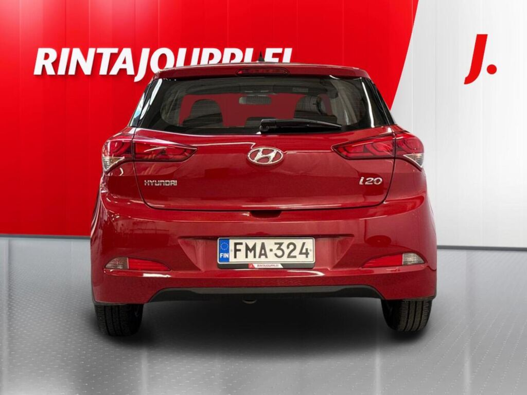 Hyundai i20 5d 2016 Punainen