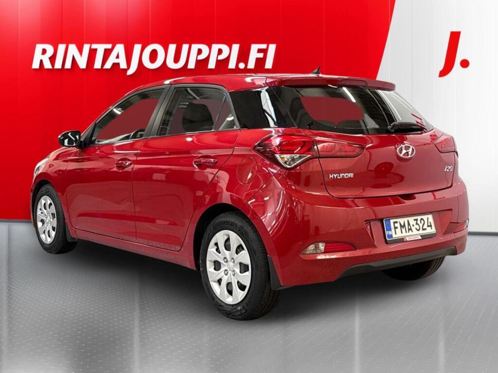 Hyundai i20 5d 2016 Punainen