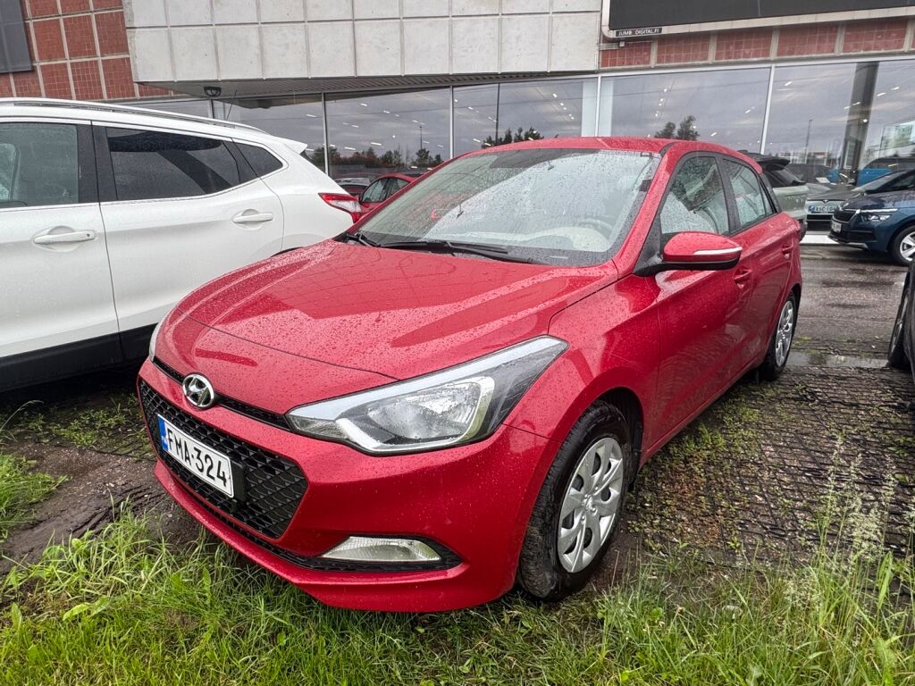 Hyundai i20 5d 2016 Punainen
