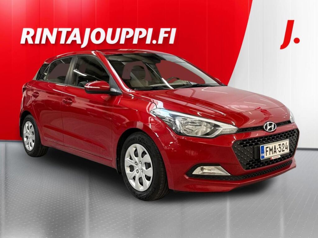 Hyundai i20 5d 2016 Punainen