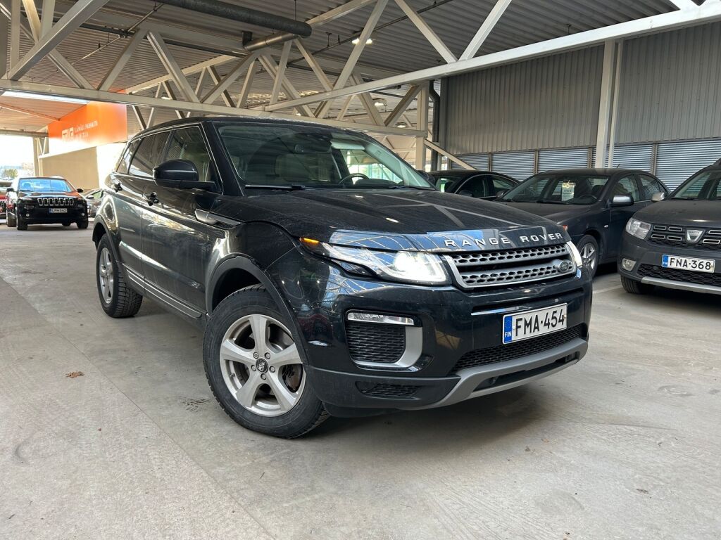 Land Rover Range Rover Evoque 2016 Musta