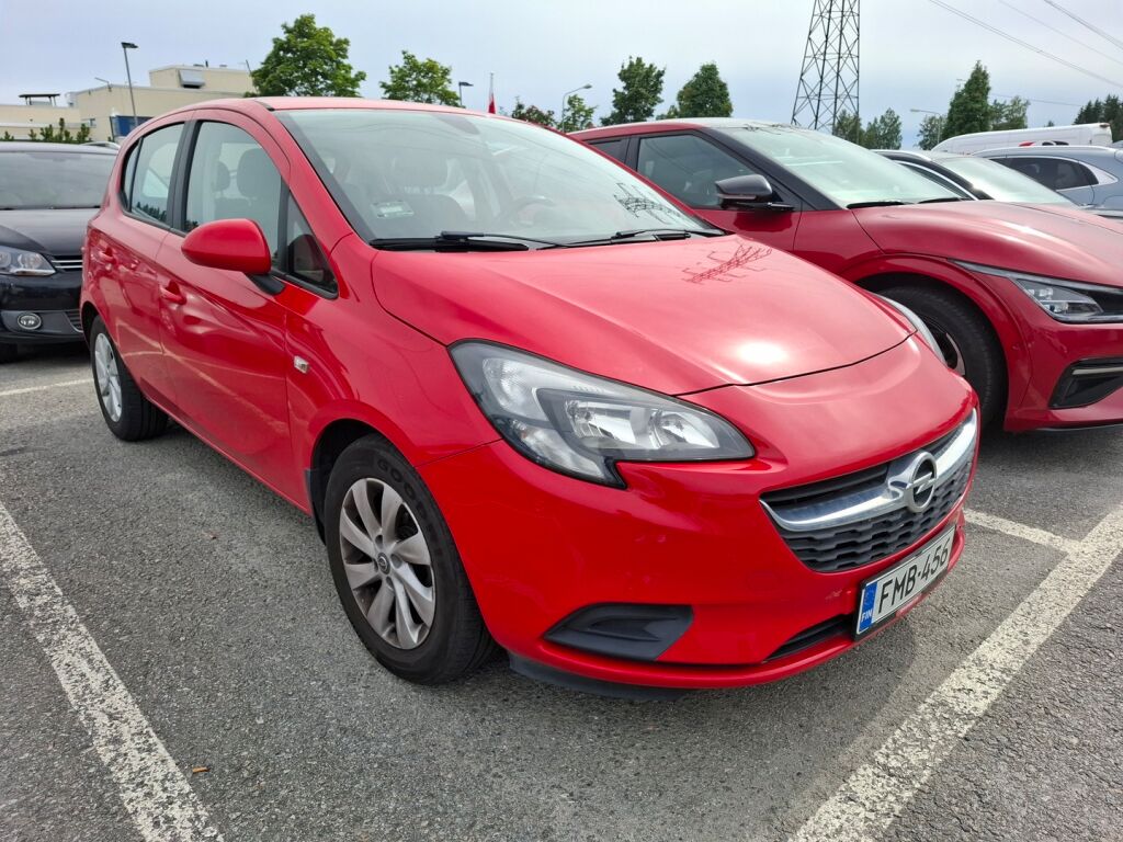 Opel Corsa 2016 Punainen