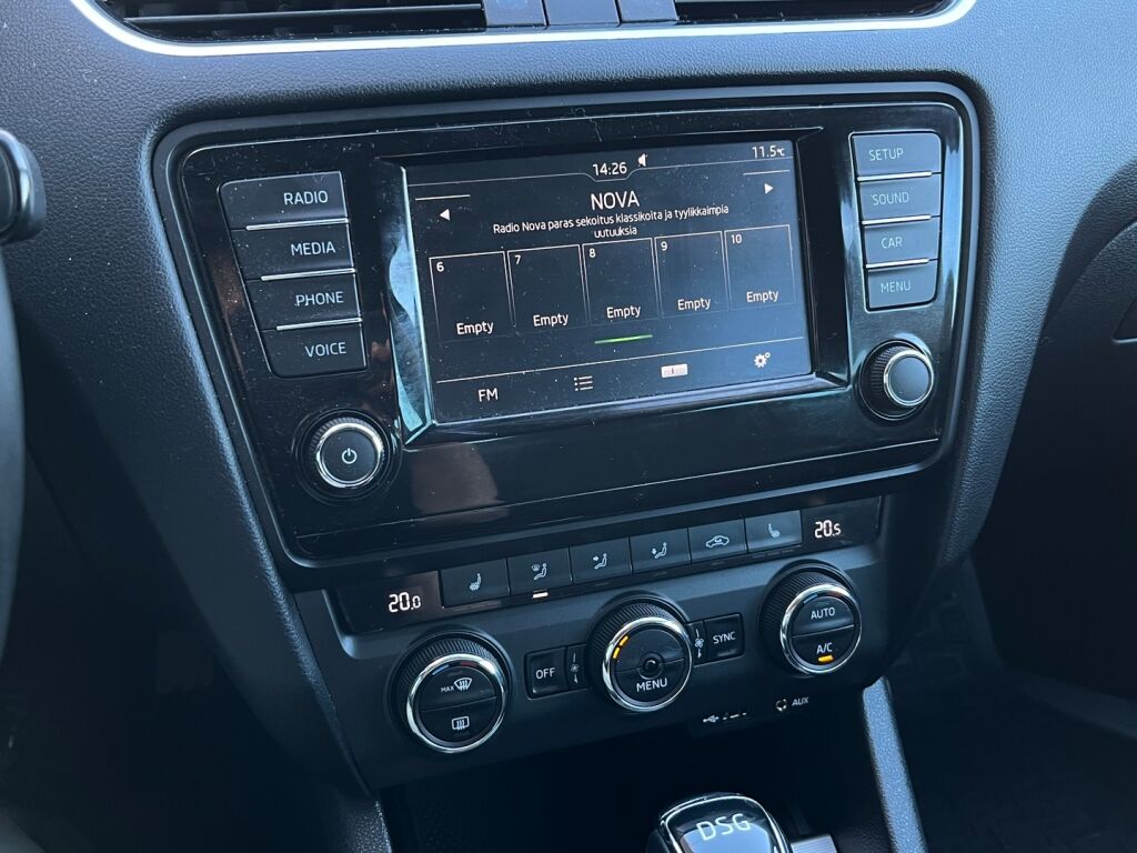 Skoda Octavia 2016 Musta