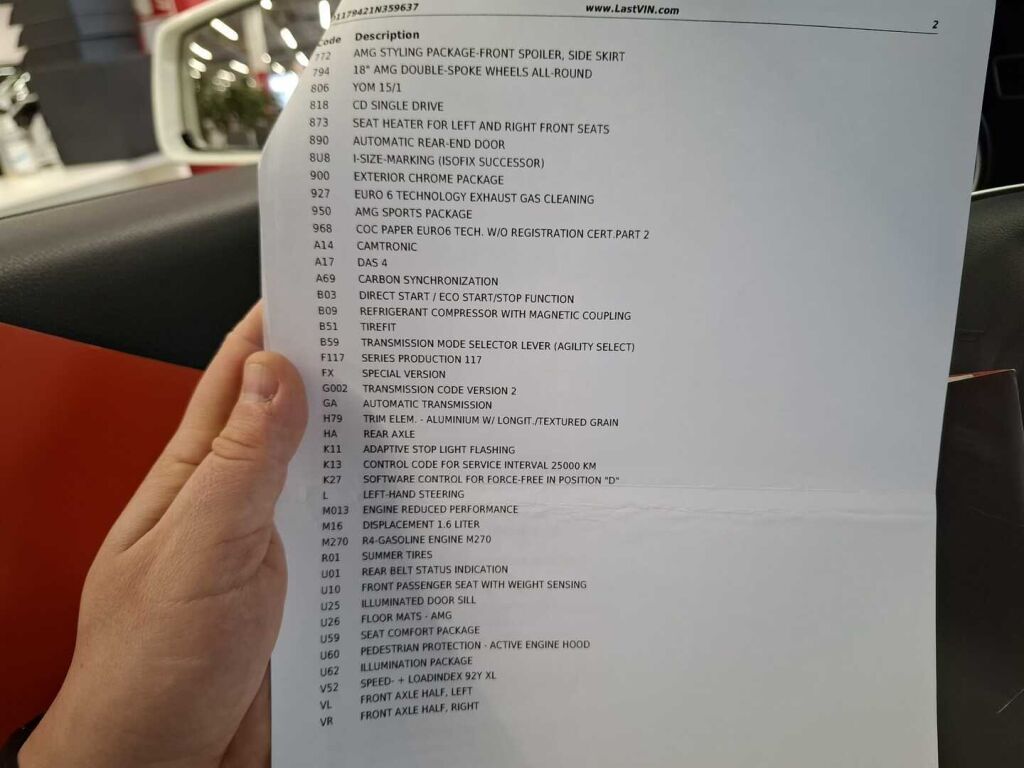 Mercedes-Benz CLA 2016 Valkoinen