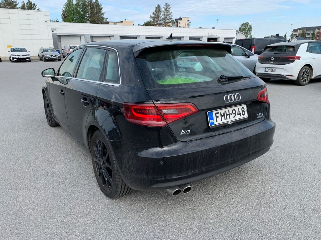 Audi A3 2016 Musta