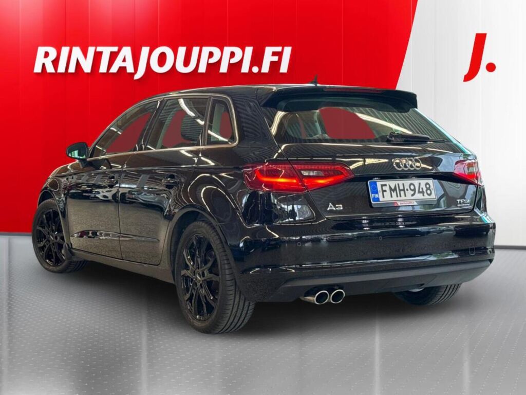Audi A3 2016 Musta