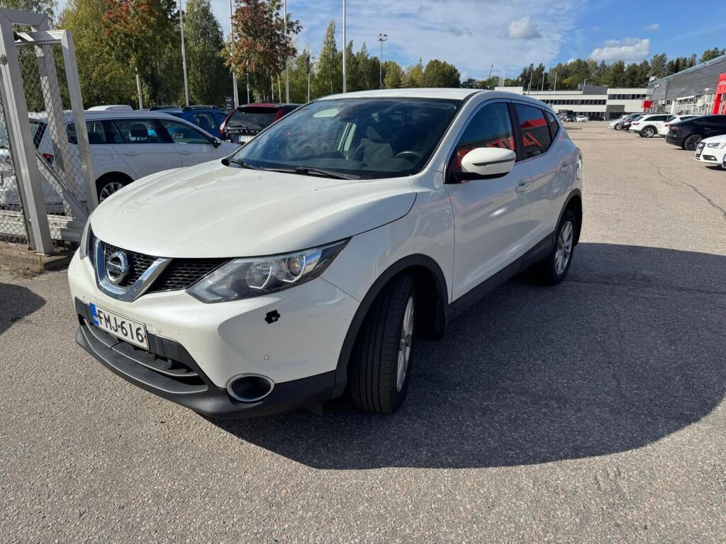 Nissan Qashqai 2016 Valkoinen