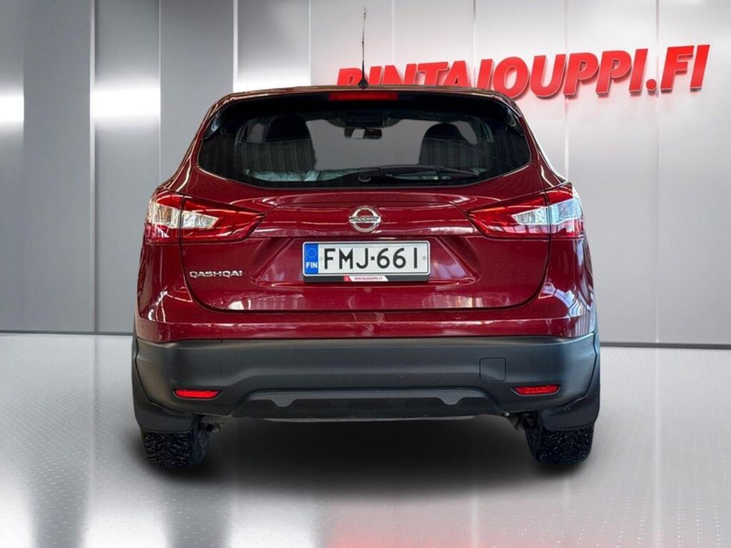 Nissan Qashqai 2017 Metallinhohto Punainen