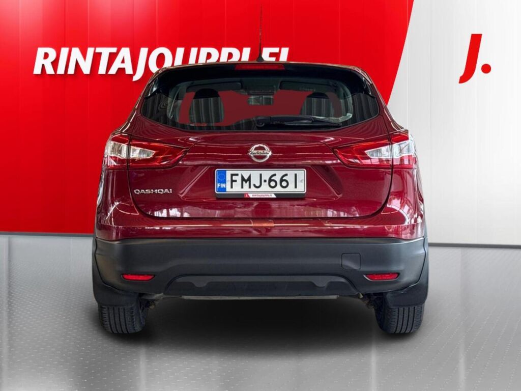Nissan Qashqai 2017 Metallinhohto Punainen