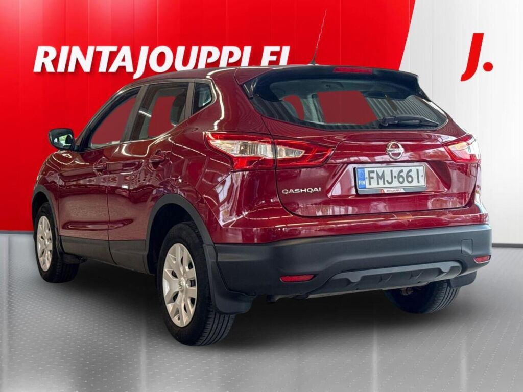 Nissan Qashqai 2017 Metallinhohto Punainen