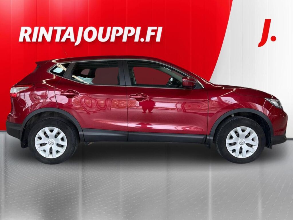Nissan Qashqai 2017 Metallinhohto Punainen