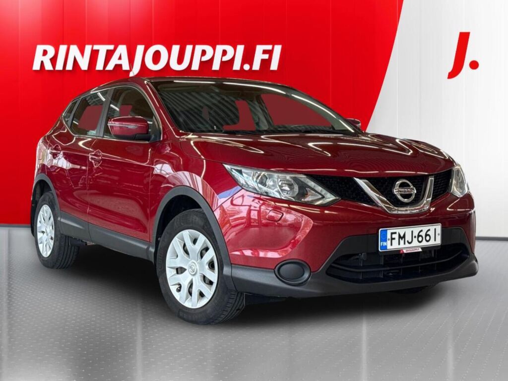 Nissan Qashqai 2017 Metallinhohto Punainen