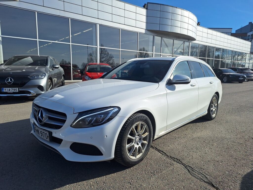 Mercedes-Benz C 2017 Valkoinen