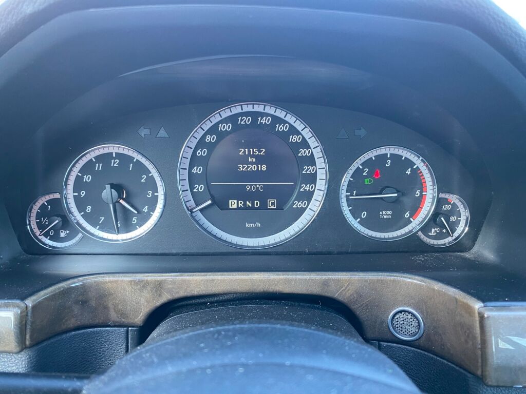 Mercedes-Benz E 2009 Ruskea (beige)